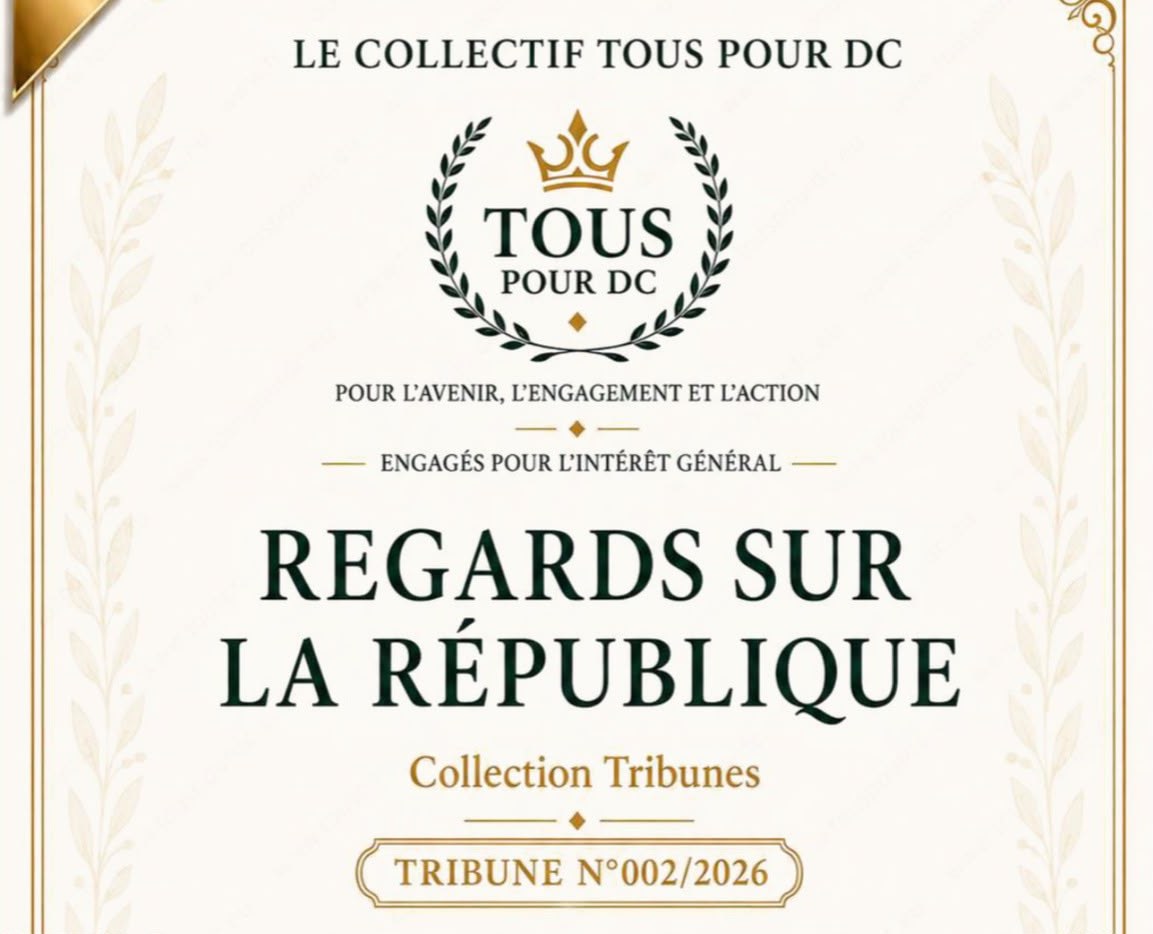 Parution de la Tribune N°2 — Gouvernement Bah Oury III : les conditions d'une gouvernance efficace au service du développement de la Guinée